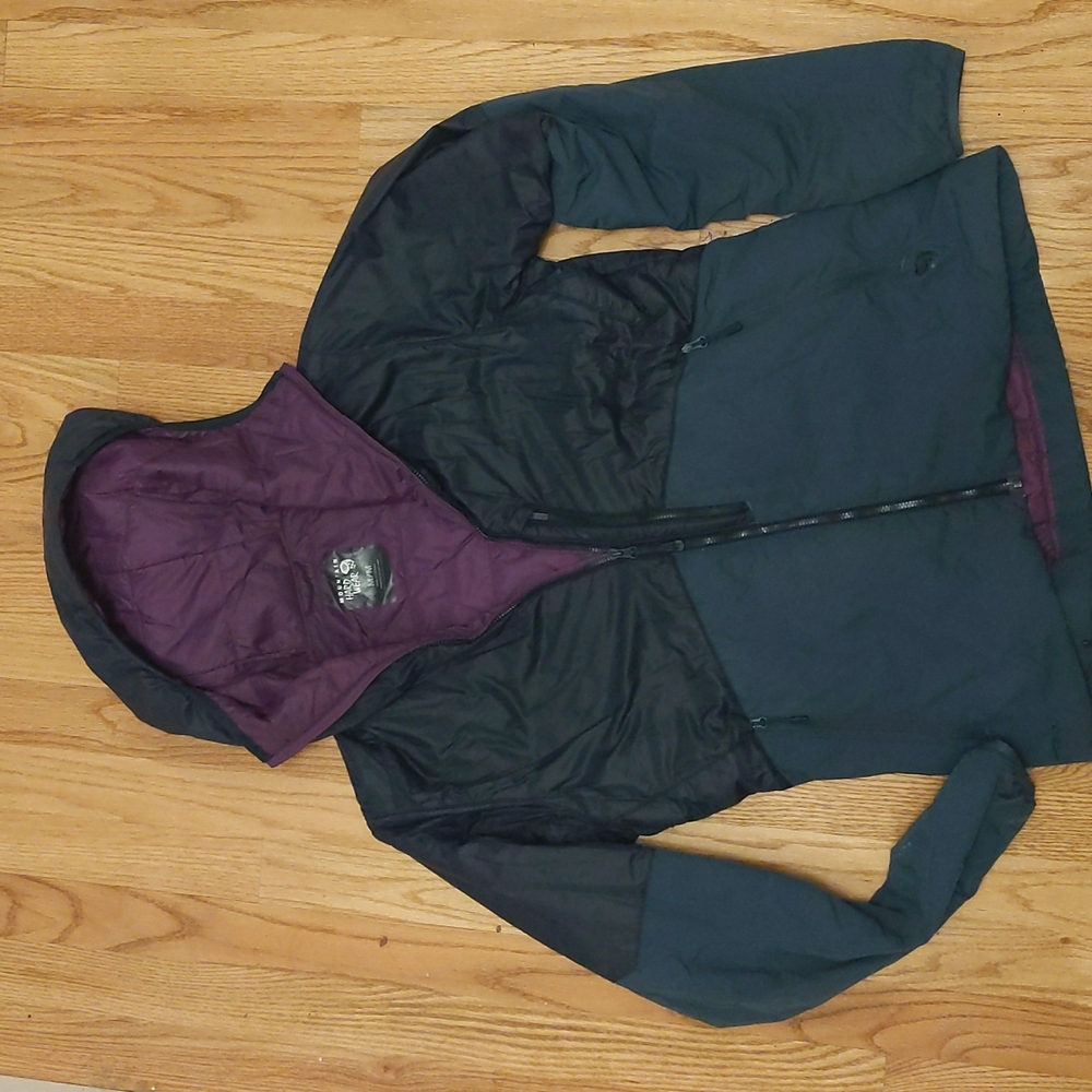 Mountain Hardware dark zinc (blue) compressor jacket